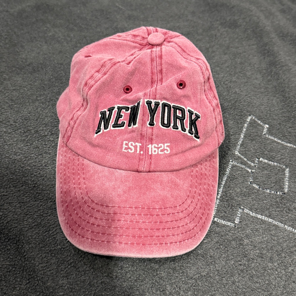 New York Adjustable Baseball Hat  By Elidan